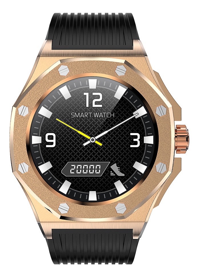 Smartwatch Relógio Kumi Gw20 Caixa Metal Ipx7 À Prova D'água