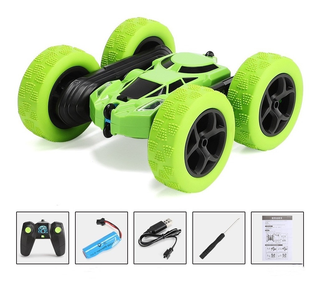 Carro De Controle Remoto Crianças Brinquedos Meninos Verde