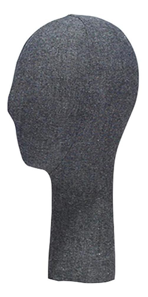 Cabeça De Peruca Com Suporte Para Fazer Feminino Azul - Imagem 2