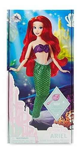 Boneca Clássica Disney Ariel A Pequena Sereia 11 Polegadas - Imagem 9