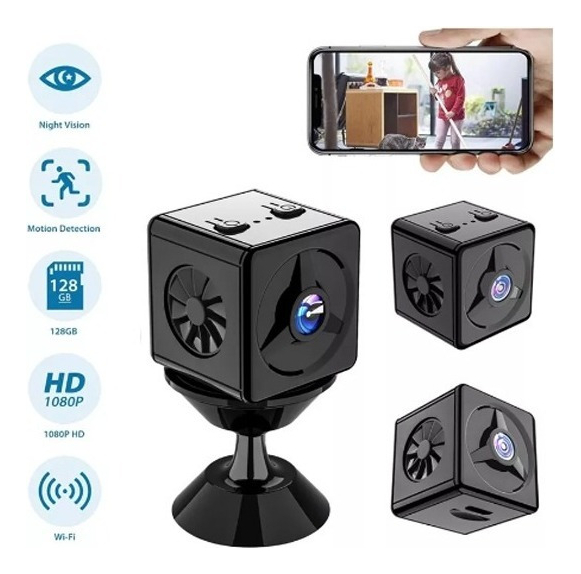 Câmera De Vigilância De 2 Peças Hd 4k Smart Wifi Mini Câmera - Imagem 3