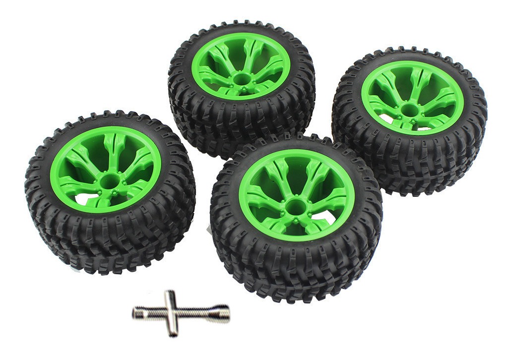 Uma Atualização De 4 Peças De Pneus De 110 Mm Para Wltoys 12