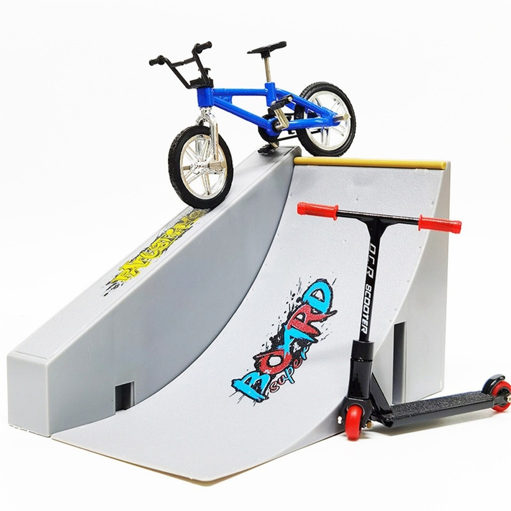 Brinquedo Infantil Mini Scooter Ramps Fingerboard Bike Cdh-7 - Imagem 7
