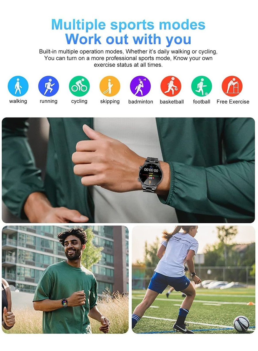 Smartwatch Para Rastreamento De Atividades Para Android E Io - Imagem 3