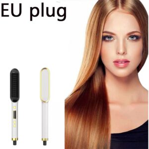 Básica Elegante Chapinha De Cabelo Escova Ânion Cabelo X1