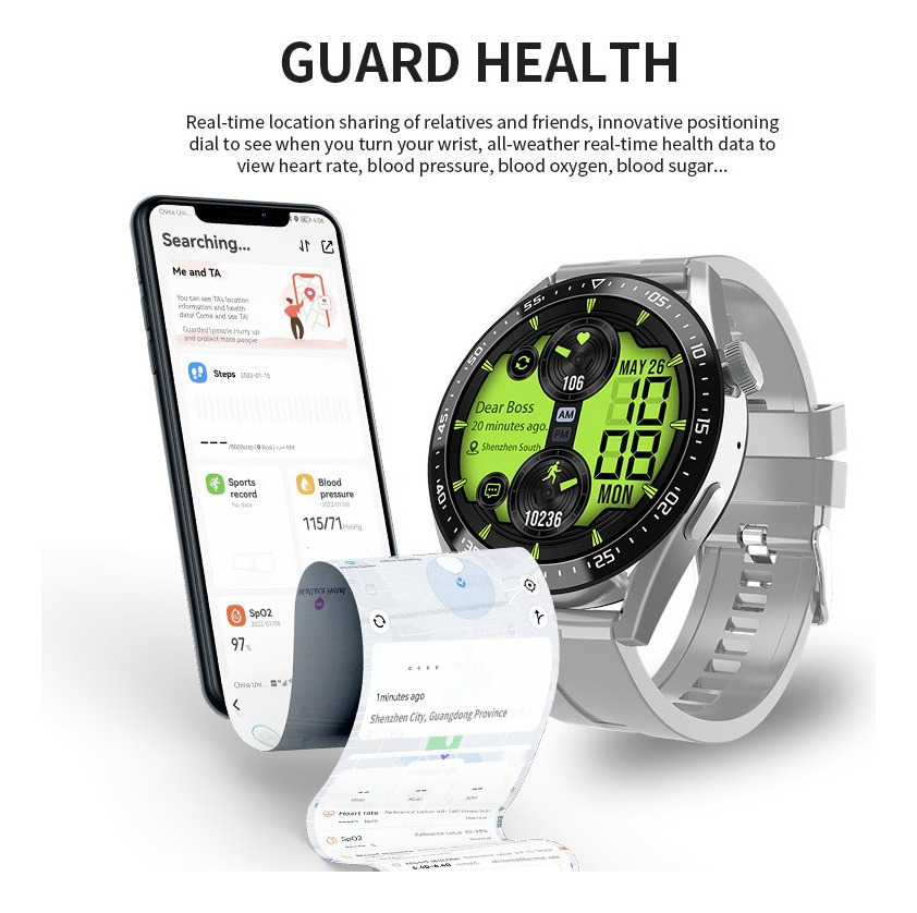 Smartwatch Esportivo Com Chamada Bluetooth Nfc 2023 - Imagem 10