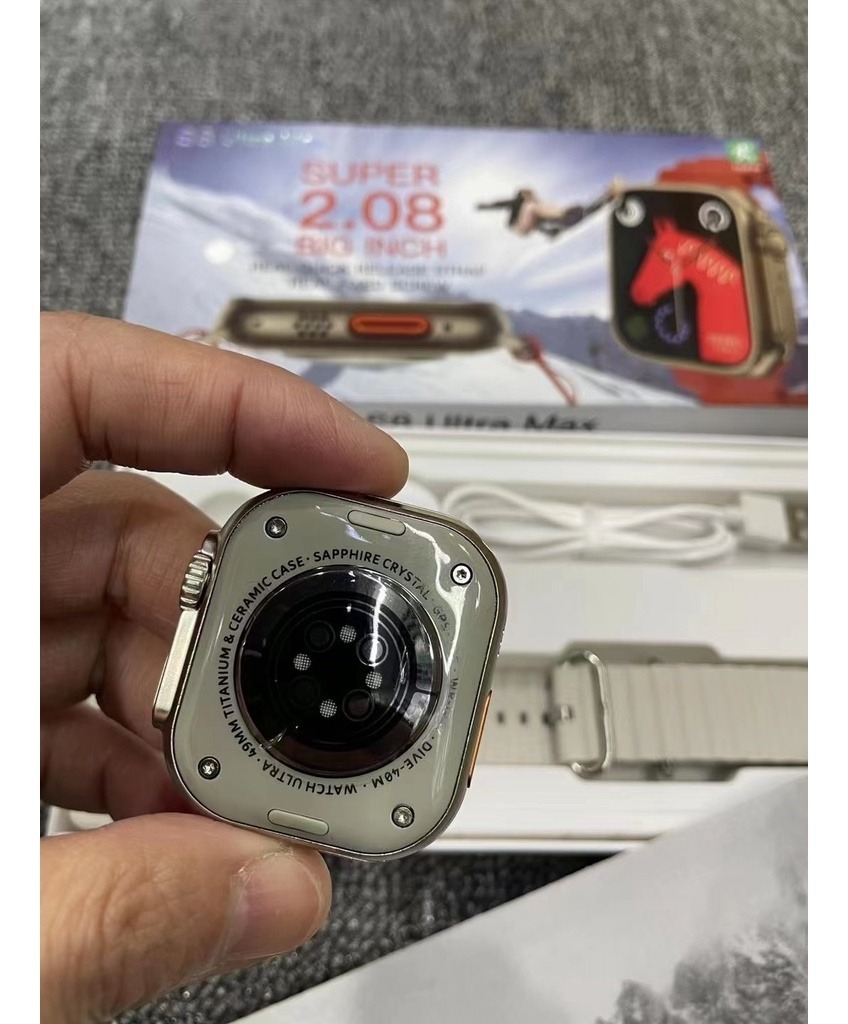 Smartwatch S8 Ultra Max Série 8 Bluetooth Call Nfc - Imagem 9