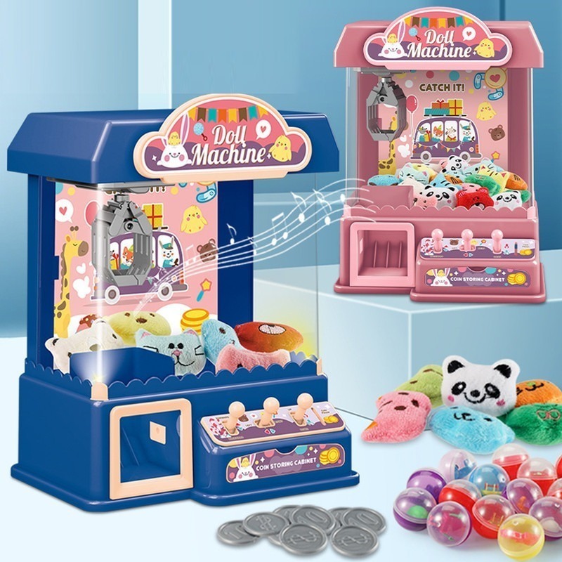 Boneca De Pelúcia Máquina De Garra Com Música E As Luzes. - Imagem 4