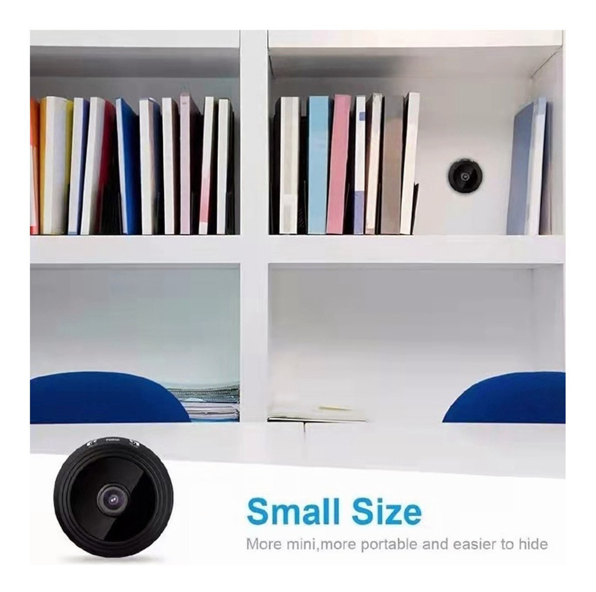 Lazhu Mini Câmeras De Segurança Wifi 1080p Hd Sem Fio - Imagem 7
