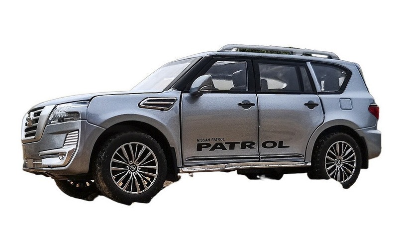 Tule Nissan Metal Silver Tiny Off-road Modelo Infantil