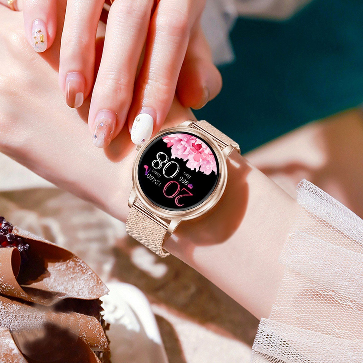 Smartwatch Feminino Pulseira Esportiva Inteligente - Imagem 15
