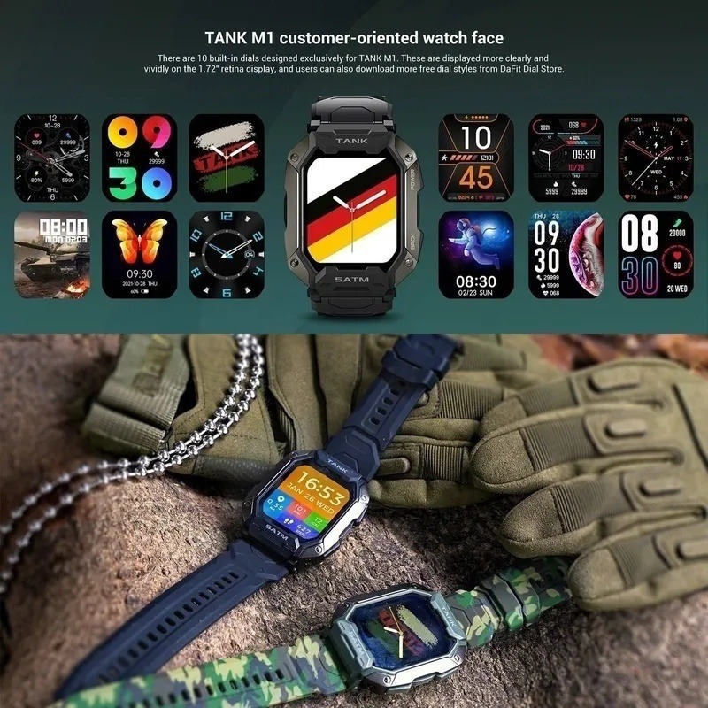 Smartwatch Robusto Para Esportes Ao Ar Livre Entre Em Contat - Imagem 3
