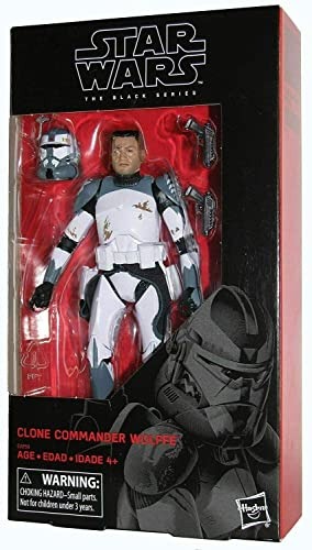 Star Wars The Clone Wars Série Negra Comandante Clone Wolffe - Imagem 3