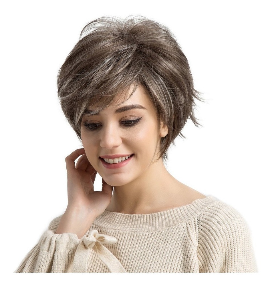 Peruca Curto Corte De Cabelo Perucas Curto Cabelo Humano Per