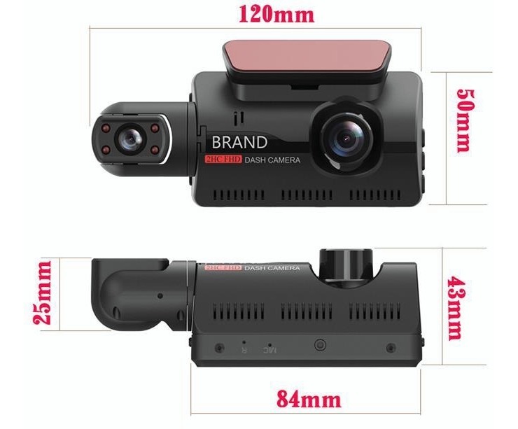 Câmera Veicular Automotiva Carro Recorder Hd + Microsd 32gb - Imagem 10