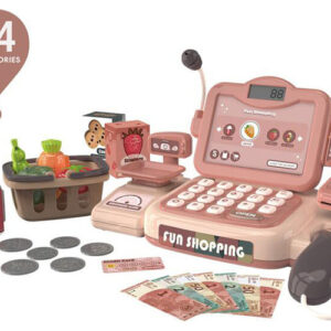 Brinquedo De Simulação Infantil Para Supermercados Cash Regi