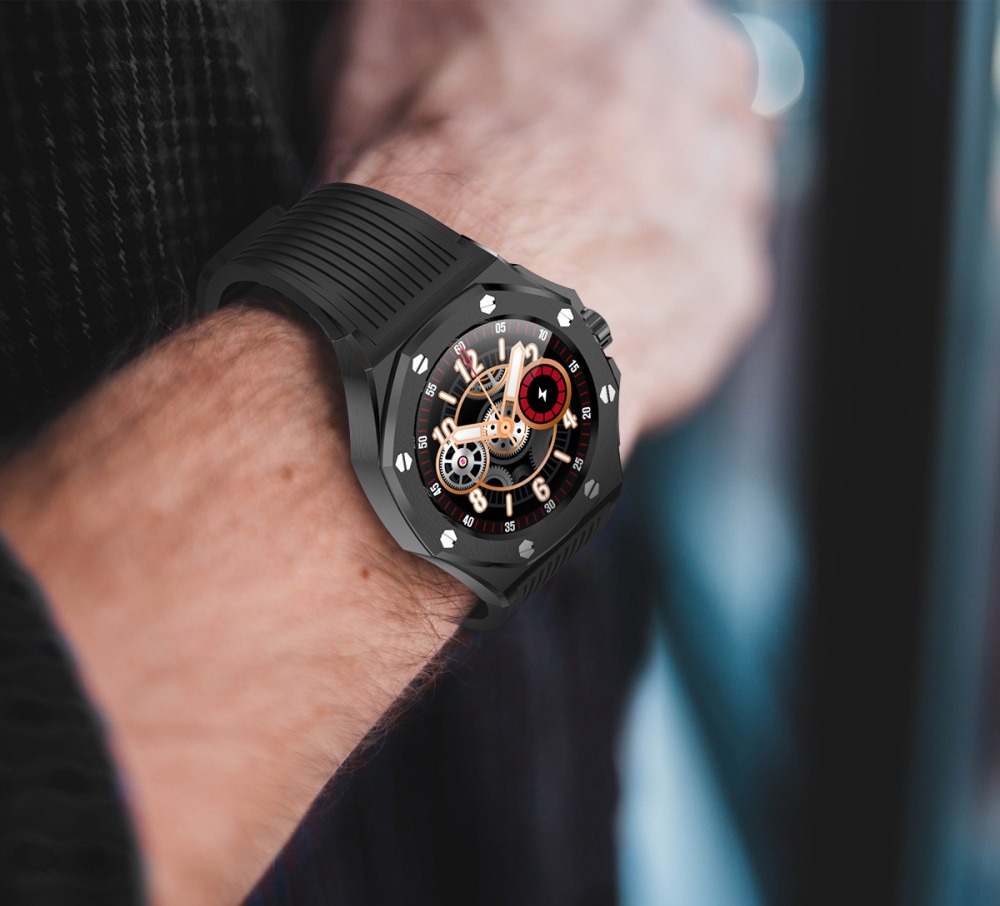Smartwatch Relógio Kumi Gw20 Caixa Metal Ipx7 À Prova D'água - Imagem 20