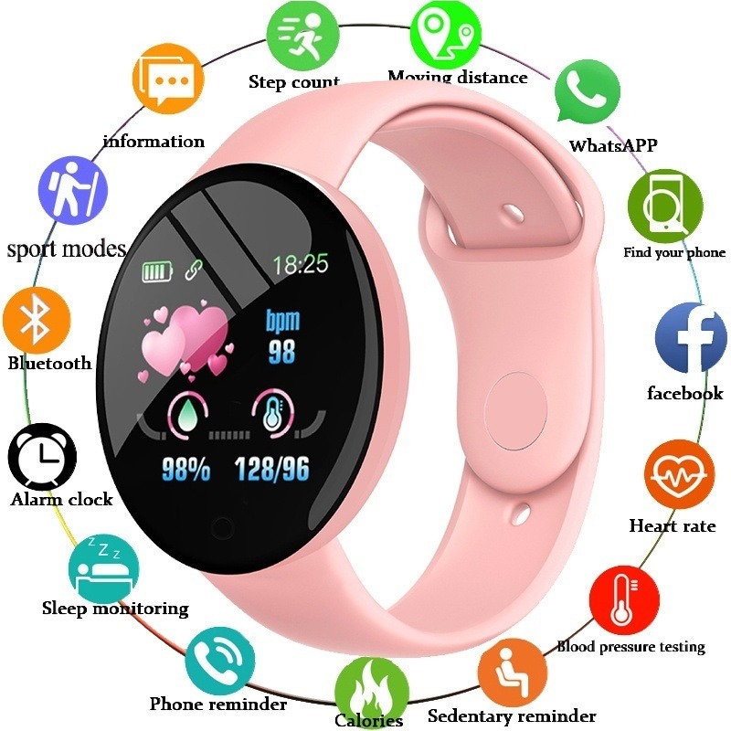 Relógio Inteligente Homens E Mulheres, Bluetooth - Imagem 14