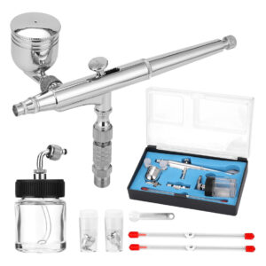 Conjunto De Aerógrafo Profissional Para Modelo Fazendo Pintu