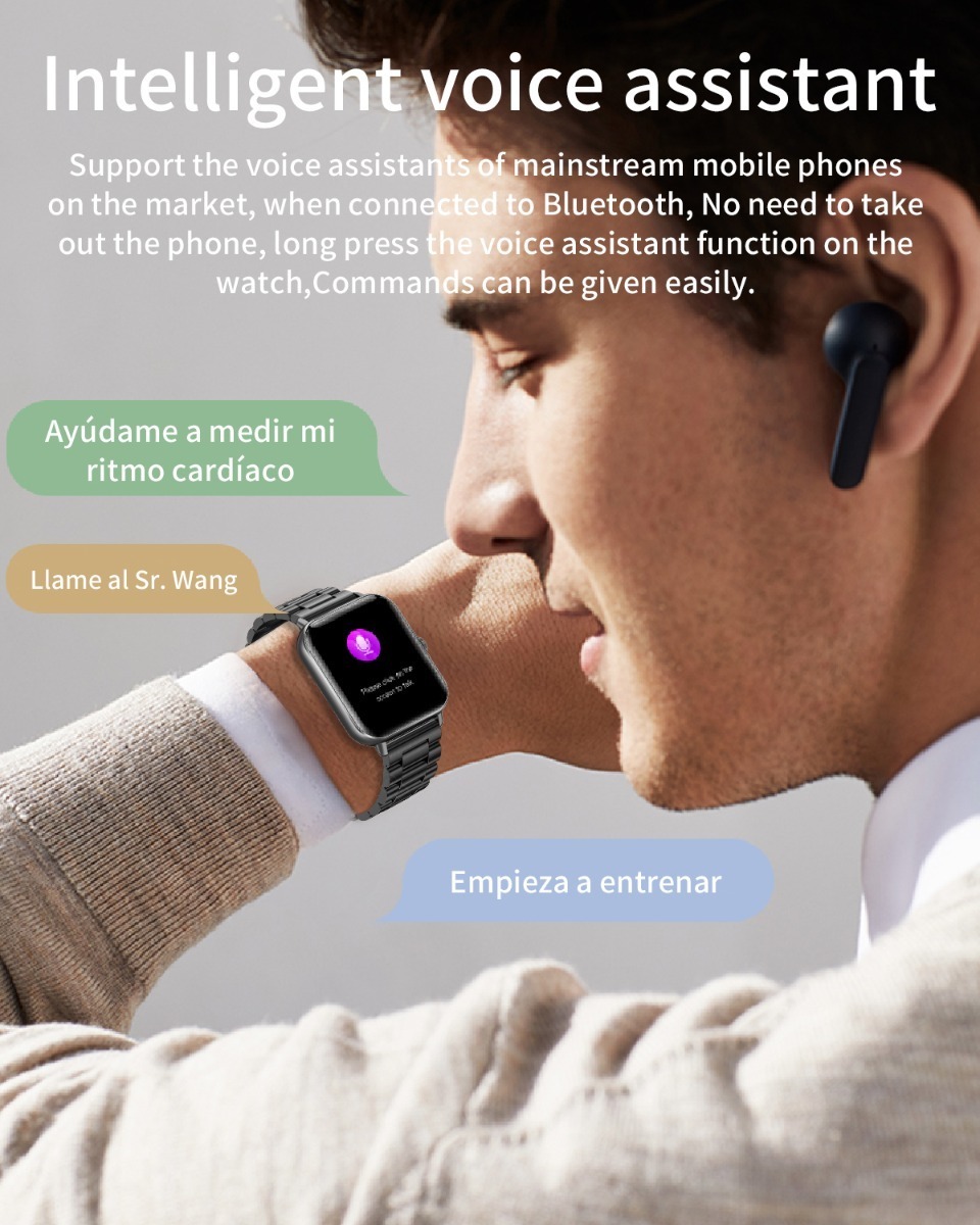 Smartwatch Bluetooth Esportivo À Prova D'água - Imagem 3