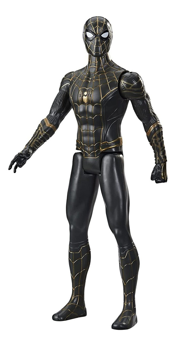 Homem-aranha Marvel Titan Hero Series 12 Polegadas Preto