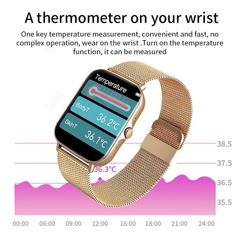 Smartwatch Bluetooth Esportivo À Prova D'água - Imagem 32