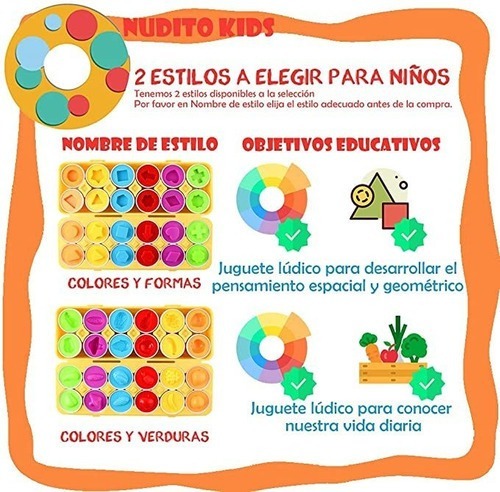 Presente: 12 Unidades De Brinquedo Educativo Baby Egg Toy - Imagem 9