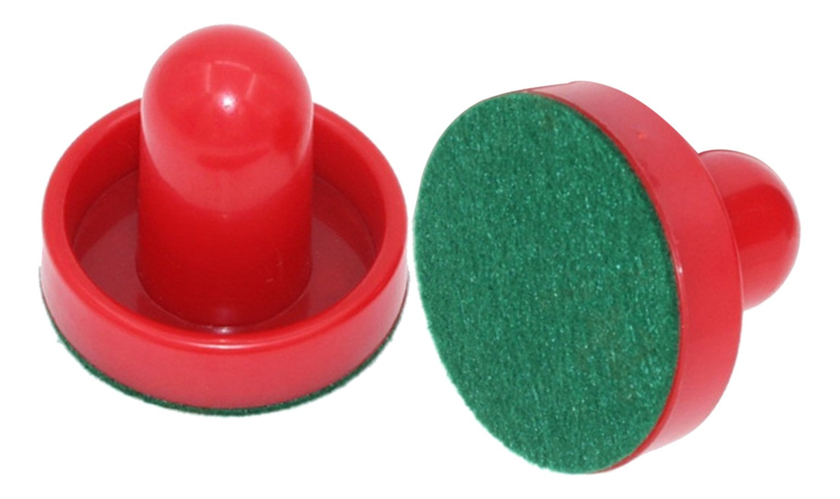 Equipamentos Para Mesas De Air Hockey Pás De Air Vermelho - Imagem 8
