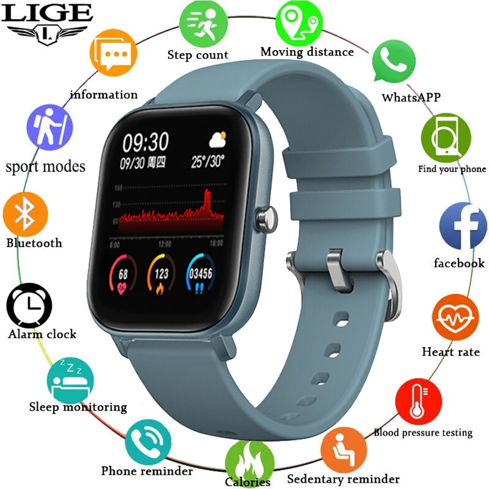 Lige Smartwatch Esportes À Prova D'água Smartwatch - Imagem 2
