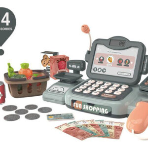 Brinquedo De Simulação Infantil Para Supermercados Cash Regi
