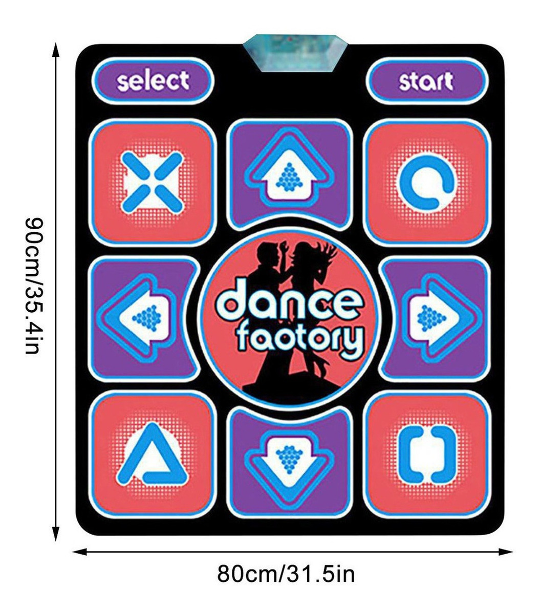 Q Single D3496 Person Computer Tv Dual Use 3d Dazzling Dance - Imagem 5