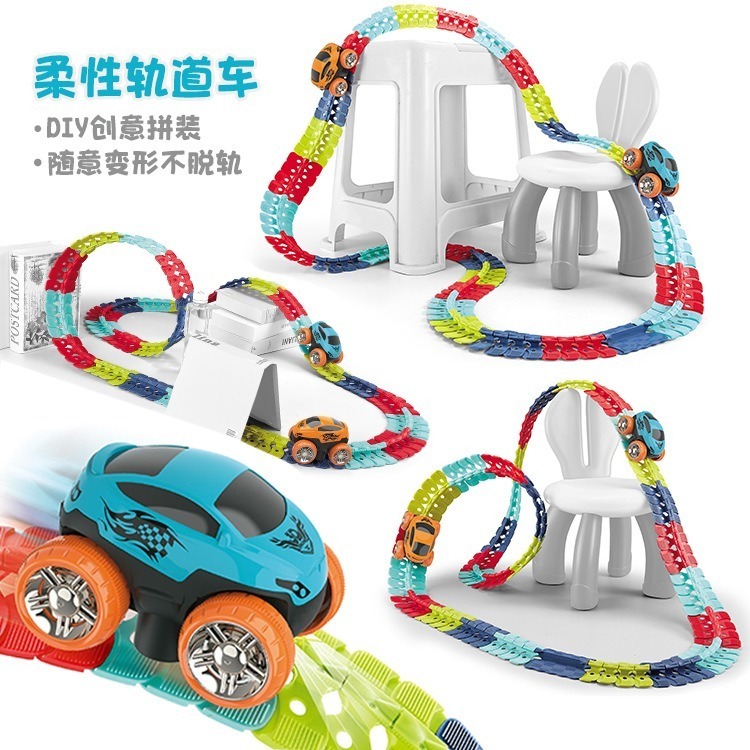 Kit 184 Pista De Carrinhos De Brinquedo Infantil - Imagem 3