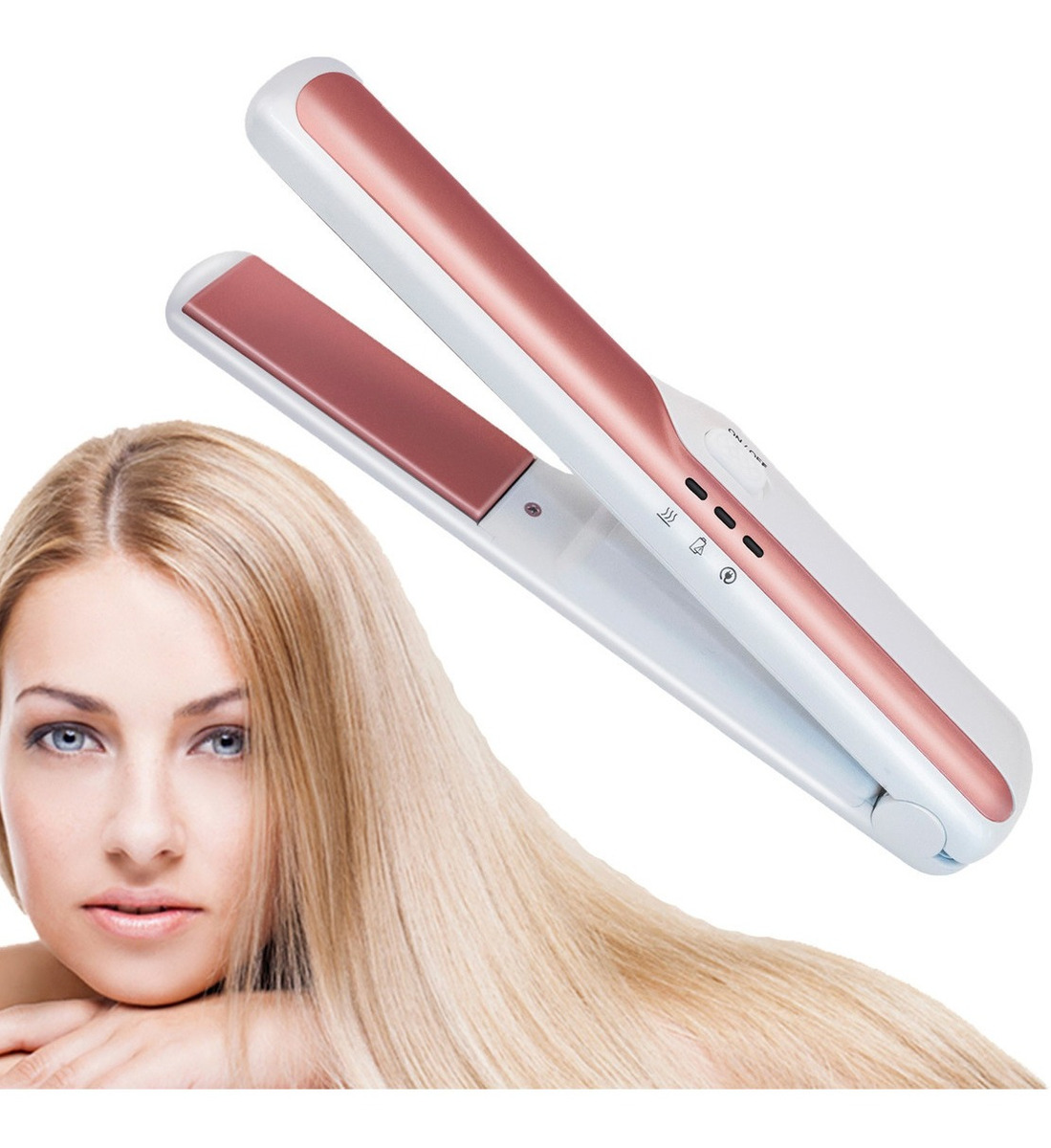 Alisador De Cabelo Sem Fio Carregamento Usb 110v/220v