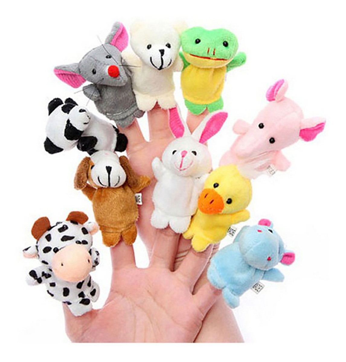 Bonecas De Dedo De Animais Pequenos Brinquedos Infantis Boni