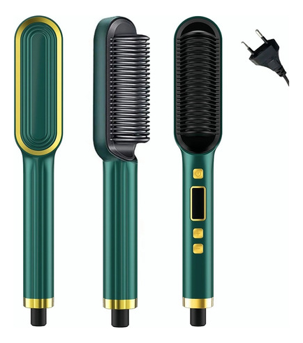 Basiqe Elegante Prancha Alisadora Escova Anion Cabelo Elegan