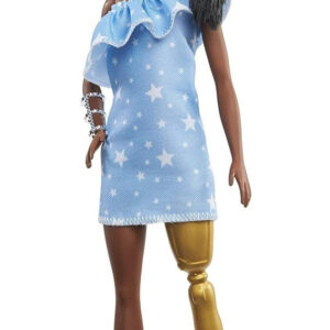 Boneca Barbie Fashionistas 146 Com 2 Tranas Torcidas