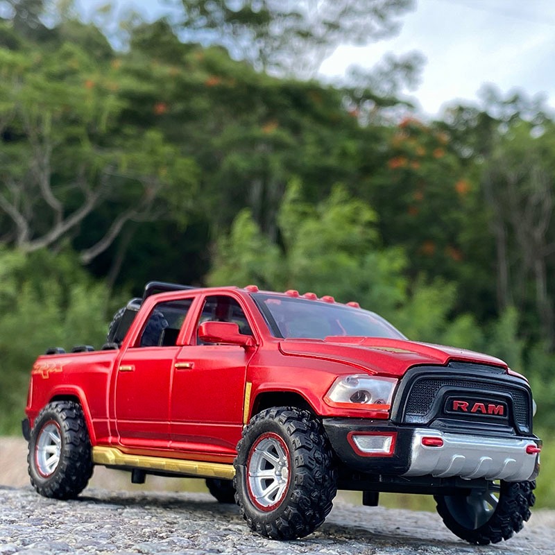 Modelos De Carros De Liga Leve 1:32 Para Dodge Ram Trx - Imagem 4