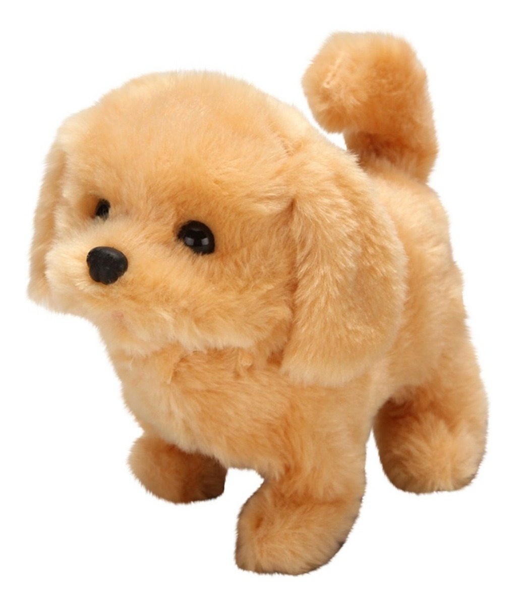 Filhote De Cachorro Realista Cão De Brinquedo Elétrico De Pe - Imagem 2