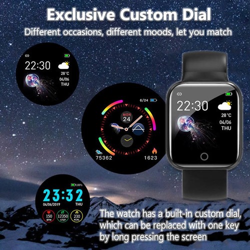 I5 Smartwatch À Prova D'água Bluetooth Smartwat - Imagem 3