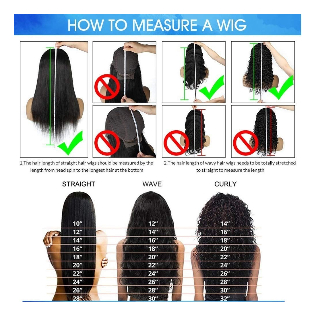 Aplique De Cabelo Humano Da Onda De Água De 65cm 100g - Imagem 8
