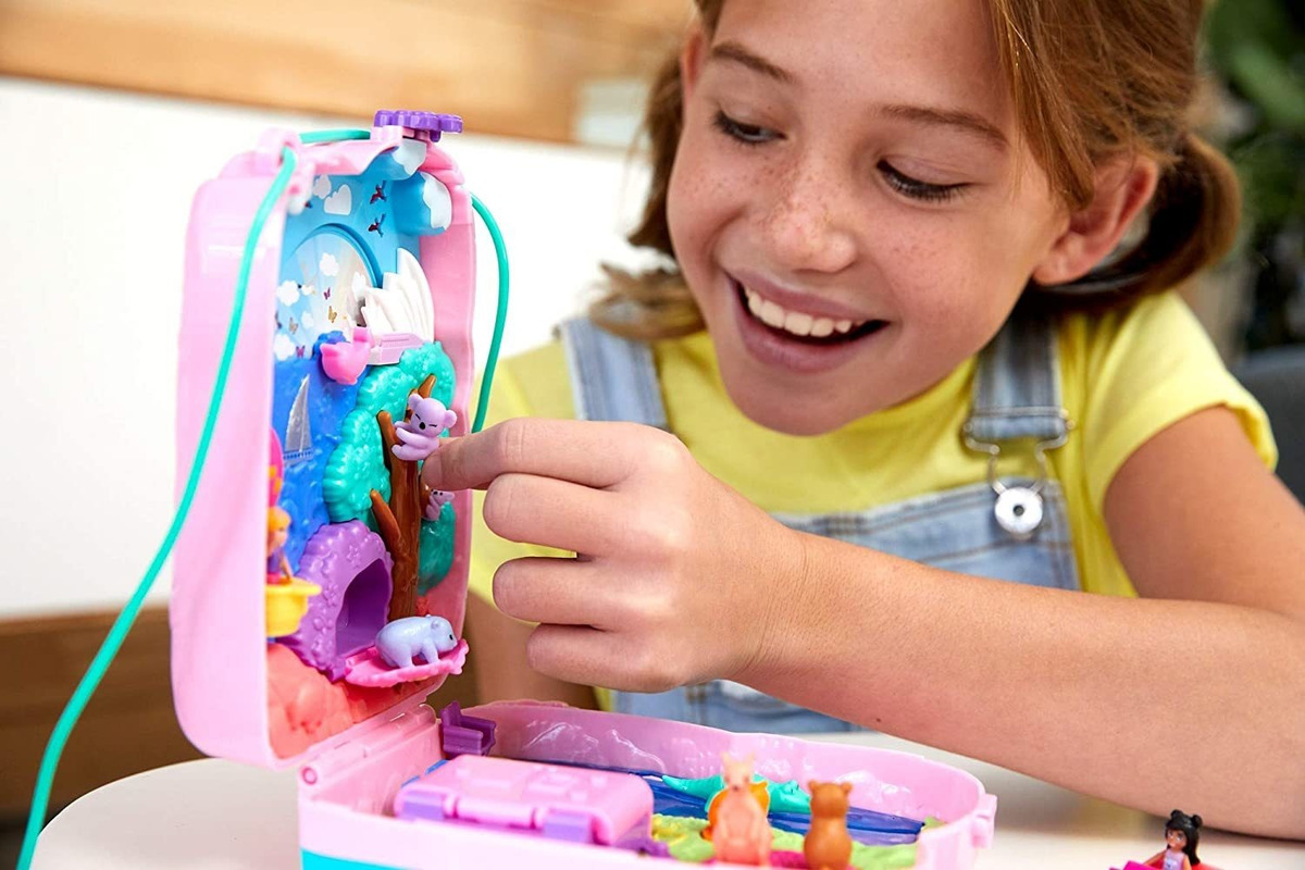 Bolsa Polly Pocket Koala Adventures Compacta Com - Imagem 2