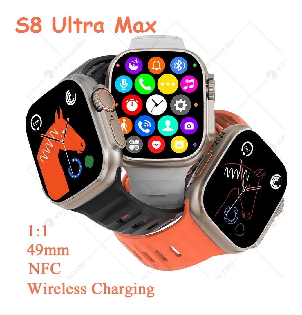Smartwatch S8 Ultra Max Série 8 Bluetooth Call Nfc