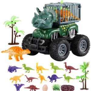 Brinquedo De Dinossauro Infantil, Transportador De Automóvei