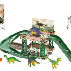 Kit 22 Pista De Carrinhos De Brinquedo Infantil Verde