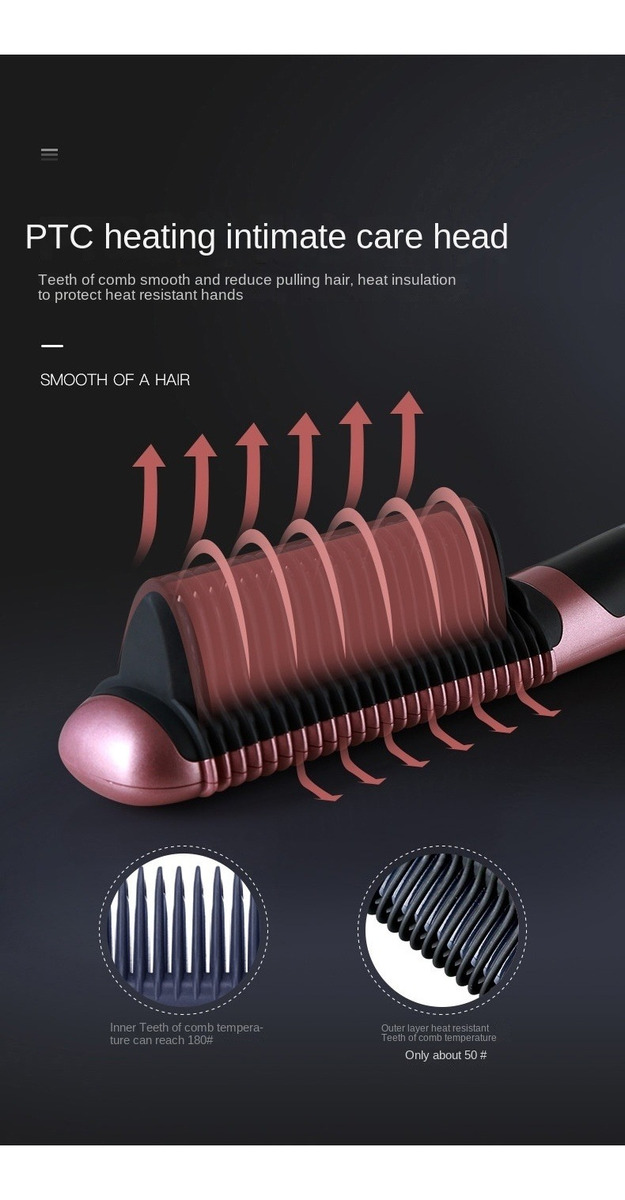 Pente De Alisamento De Cabelo K.skin, Ferro De Ondulação De - Imagem 5