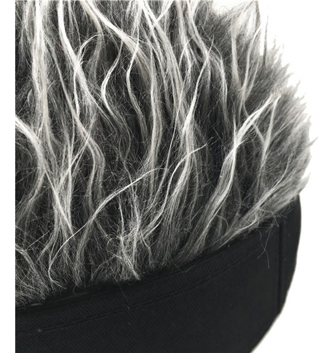 Chapéu Masculino Retrô Curto Peruca Cosplay Cabelo Falso - Imagem 9