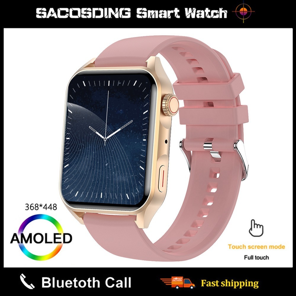 Relógio Inteligente Amoled Nfc Bluetooth Chamada Homem - Imagem 42