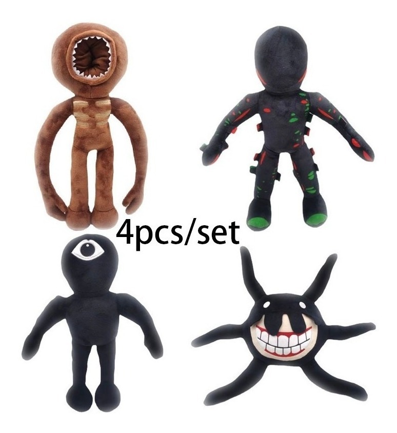 Figura Assustadora Puertas Roblox Muñeco De Peluche 4 Peças - Imagem 2