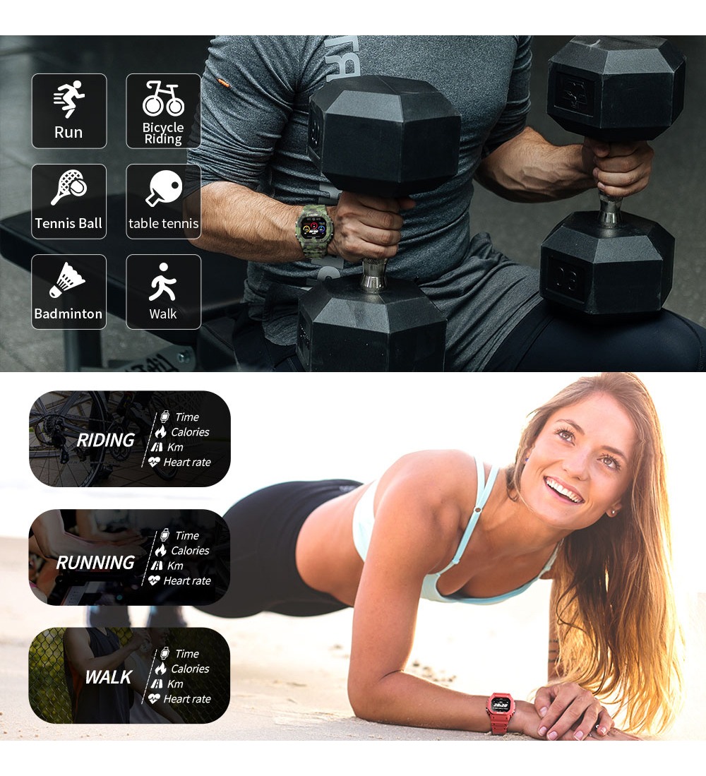 Relógio Desportivo Smartwatch Lokmat Ip68 Relógio I - Imagem 6