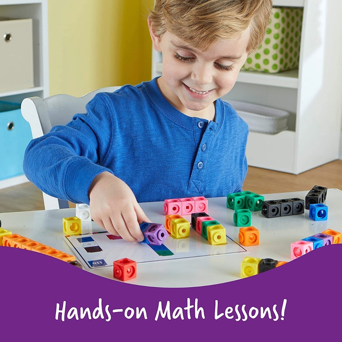 Conjunto De Atividades Hand2mind Numberblocks Cubos Mathlink - Imagem 3
